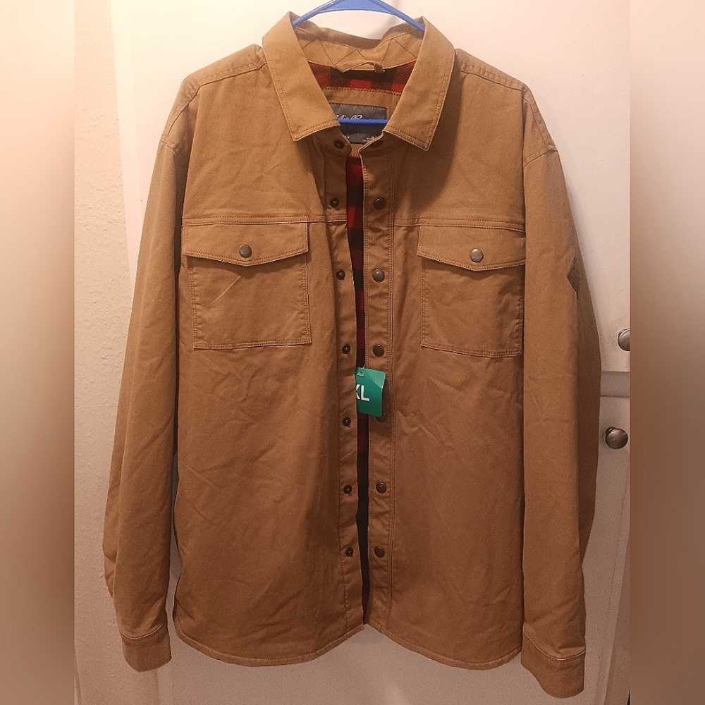 Eddie Bauer Mens Legend Wash Flex Fleece Lined Jacket Size XL